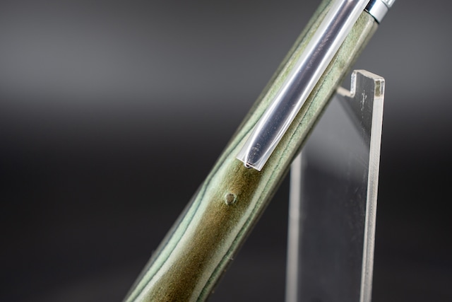 【翠煙】屋久杉 浮造り 拭き漆 ③ silver MP