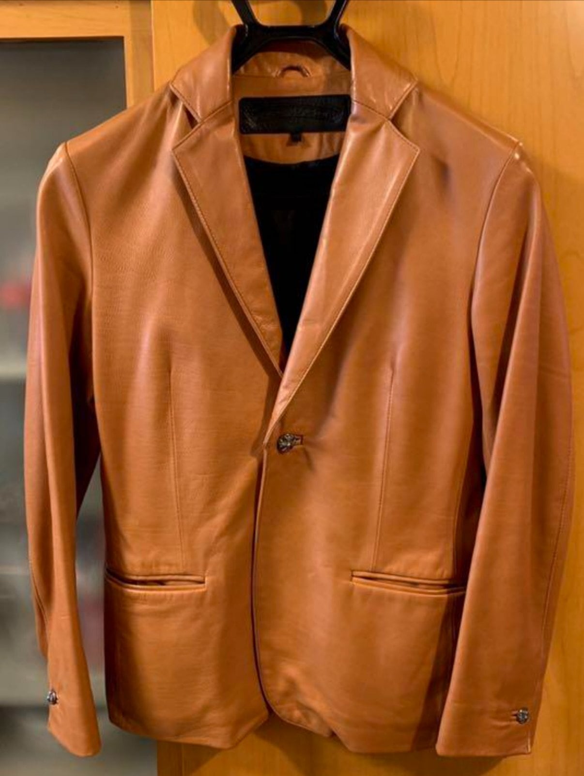 CHROME HEARTS クロムハーツ レディース 1ボタン ブレザー VJ テーラードージャケット