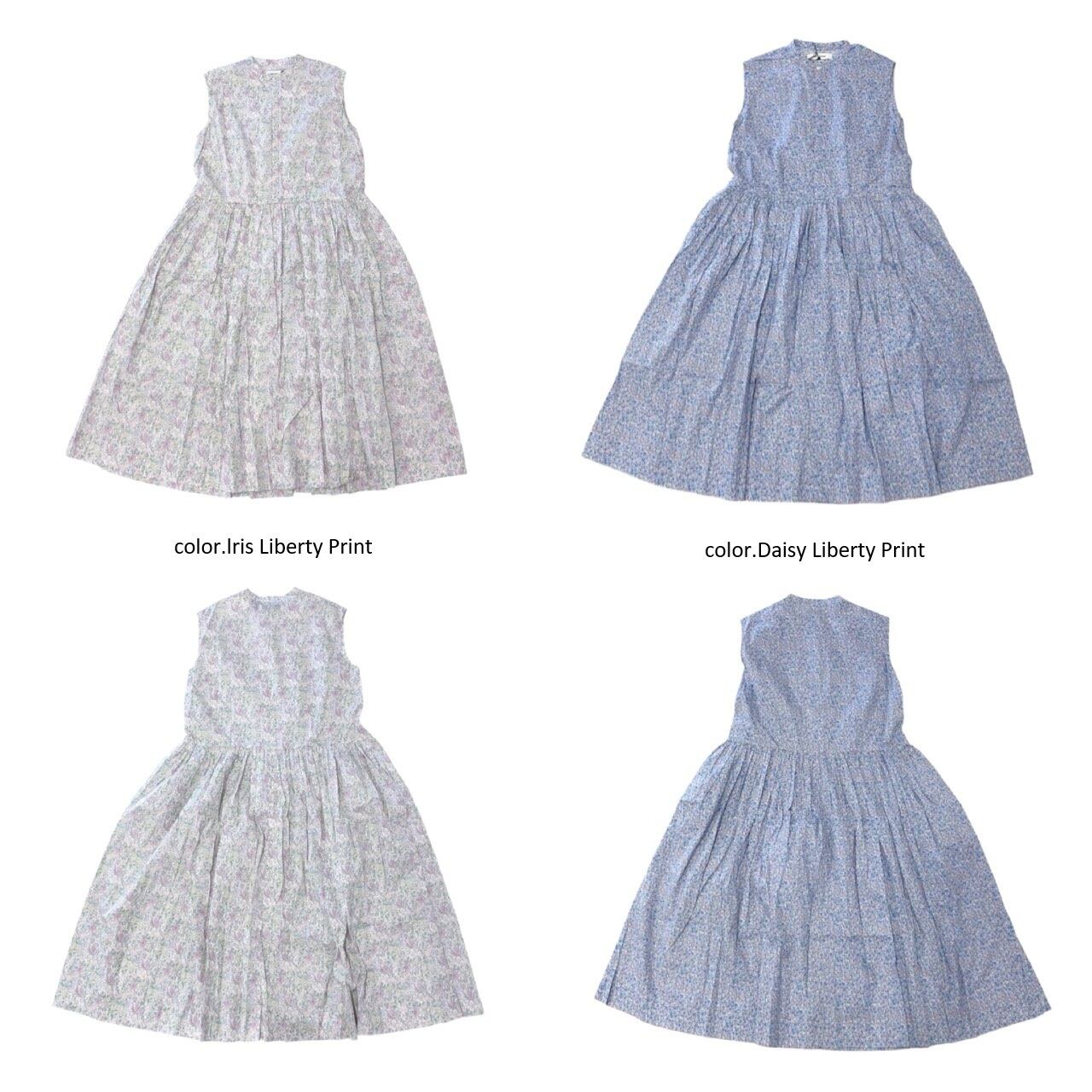 veritecoeur】LIBERTY PRINT ノースリーブワンピース / VC-2848
