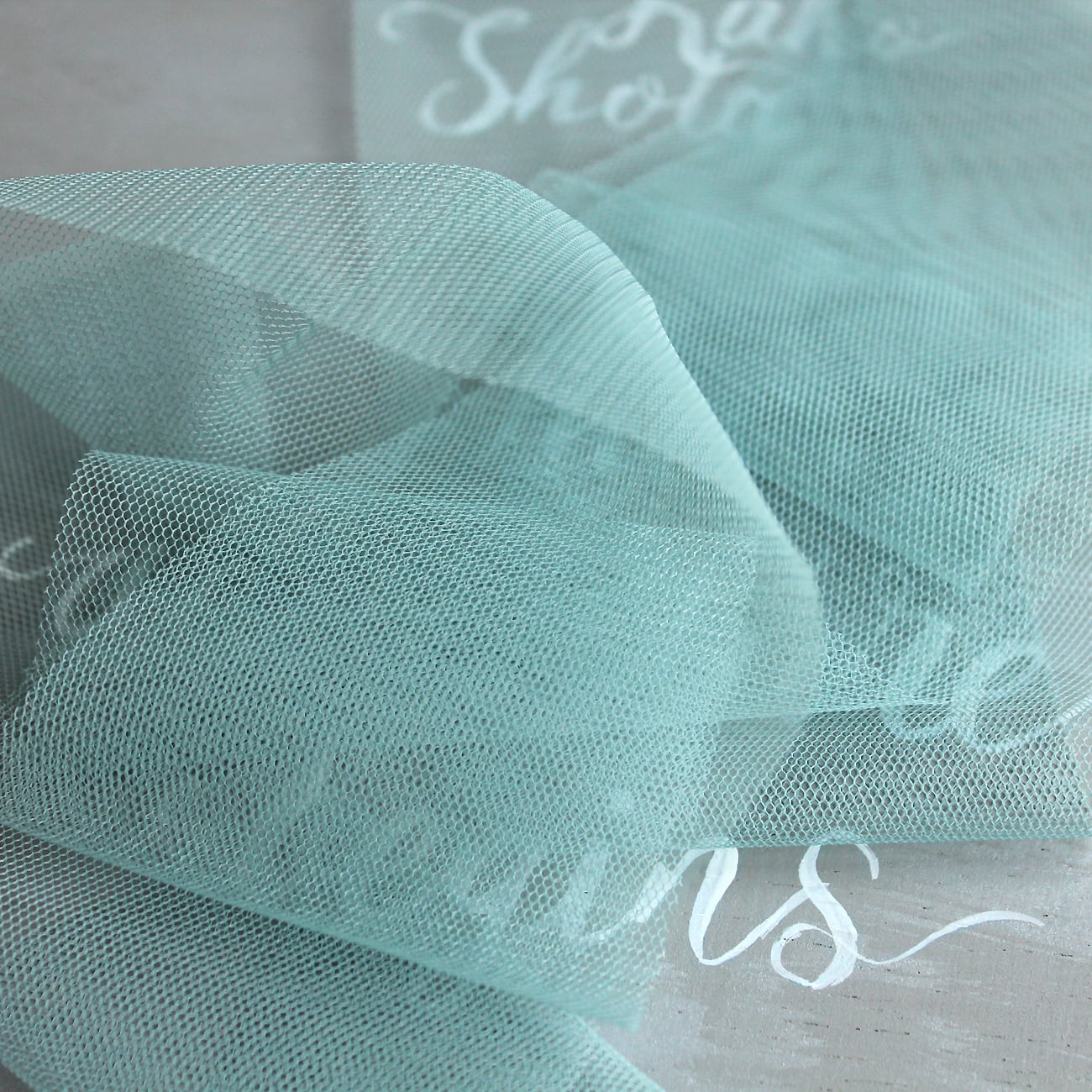 Tule チュール リボン／6.mintgreenミントグリーン （幅/約70mm