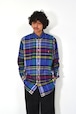RALPH LAUREN check pattern B.D shirt