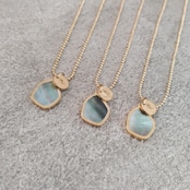 2-Charm design Necklace 316L