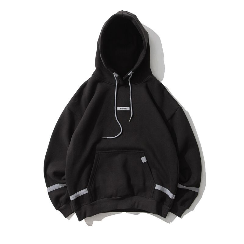 【新作】【送料無料】 Yidao Vintage Winter ese Youth Contrasting Color Hoodie Men's Plush Thick Loose CoupleHoodie-アリババ ウィンター 冬物 ビンテージ hip6-16116821459163