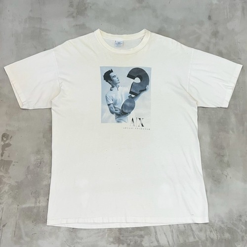 Vintage ARMANI JEANS Photo Tee”made in USA”