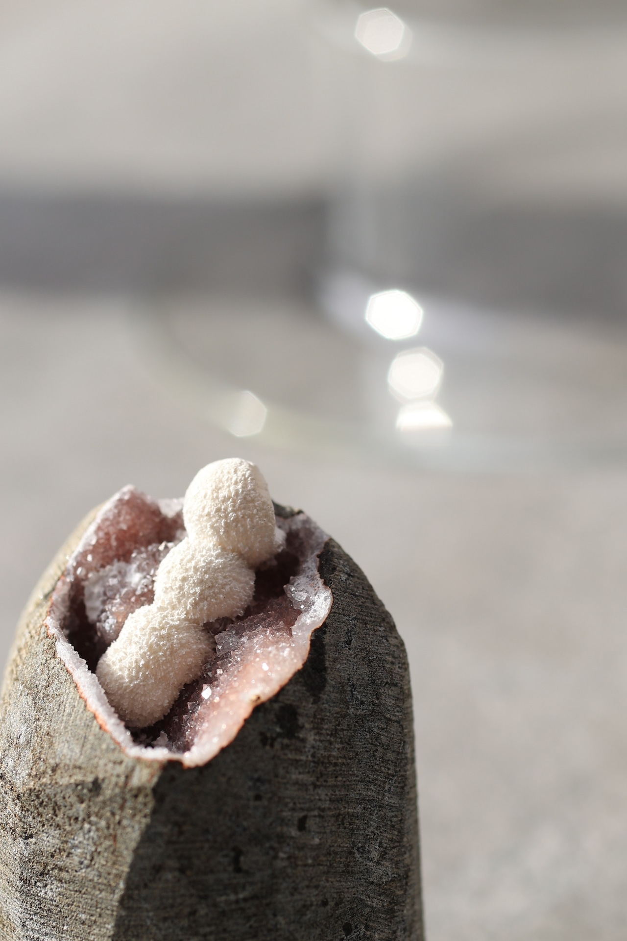 モルデナイト×カルセドニー「共に歩む」Mordenite Chalcedony | 天然石 原石 鉱物 パワーストーン |MD-A-002