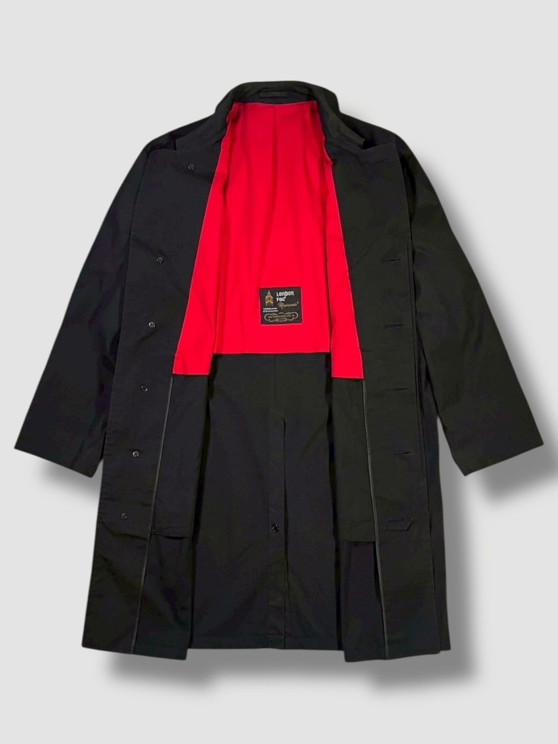 60's “LONDON FOG” Balmacaan Coat with UNION TICKET | RENGA