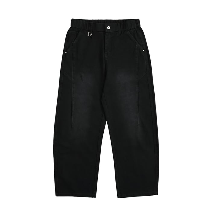 NOROLL / THICKWALK DUCK PANTS -BLACK- | PAY ID