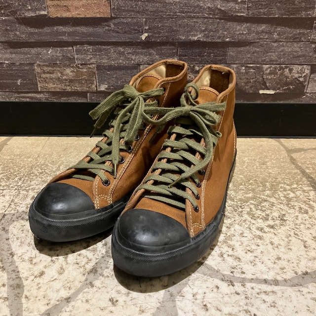 RRL MAYPORT CANVAS SNEAKER BROWN
