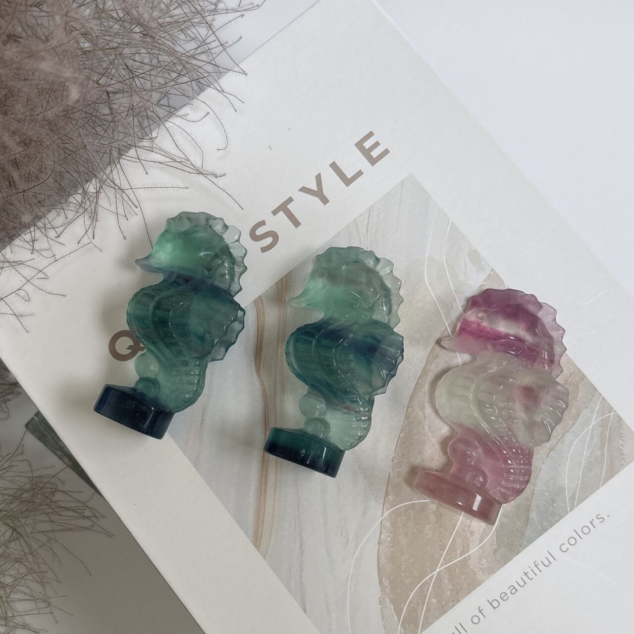 内包物が美しい】クローライトインクォーツ パキスタン産 47×40×32mm