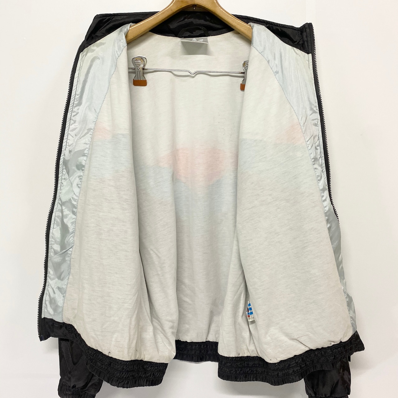 80〜90年代 80s 90s 銀タグ adidas アディダス ナイロンジャケット 