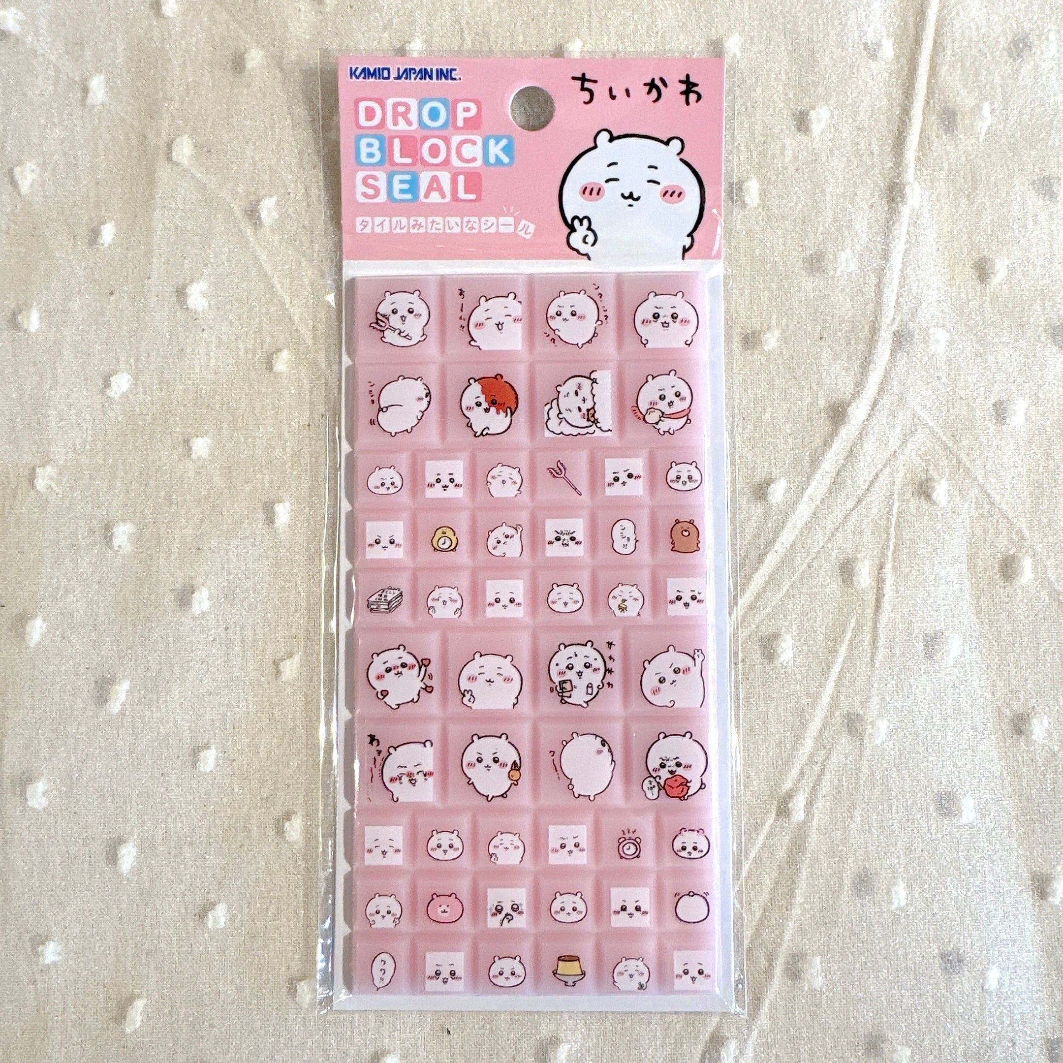 ちいかわ ドロップタイルシール