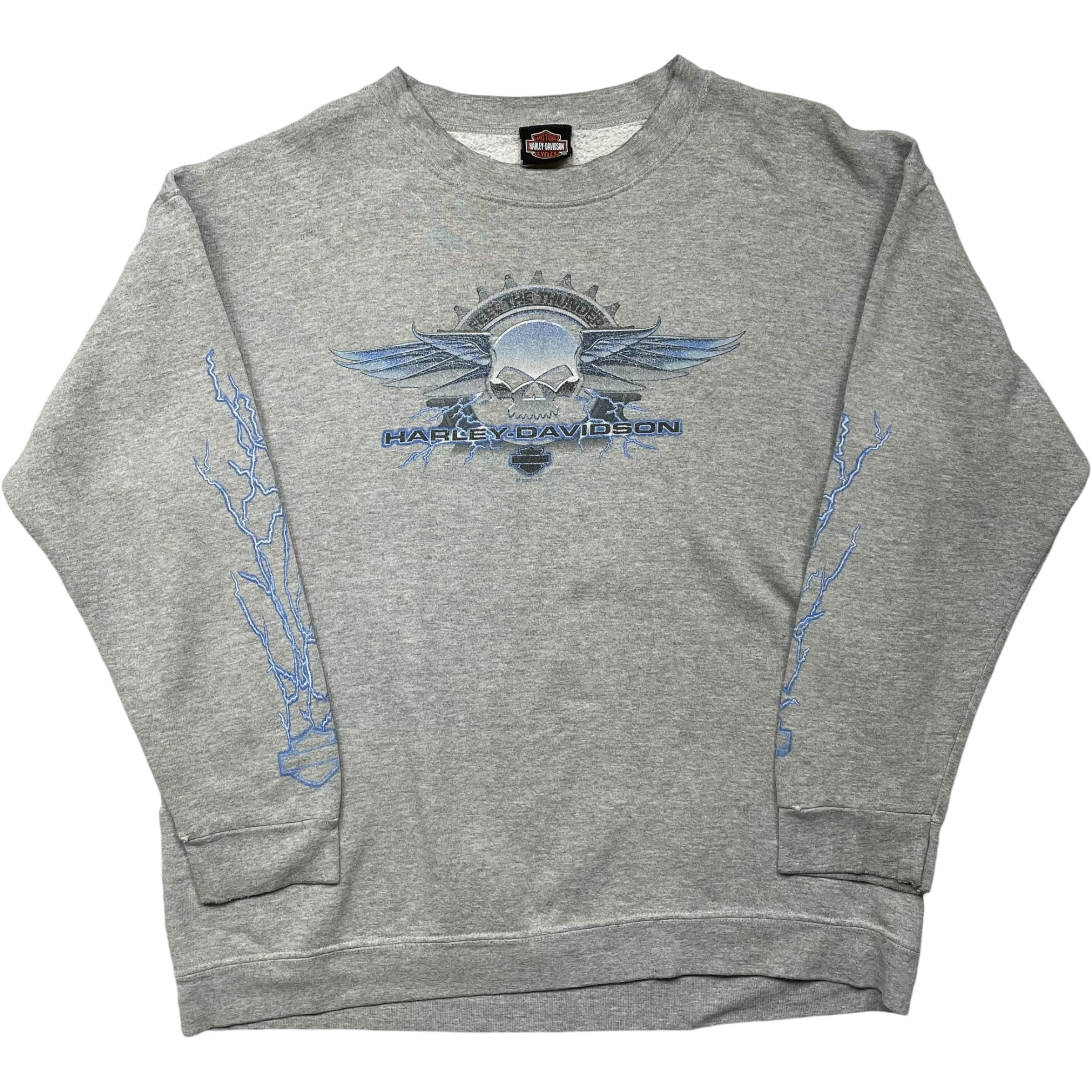 《XL》Harley-Davidson ハーレーダビッドソン プリント スウェット no.4999