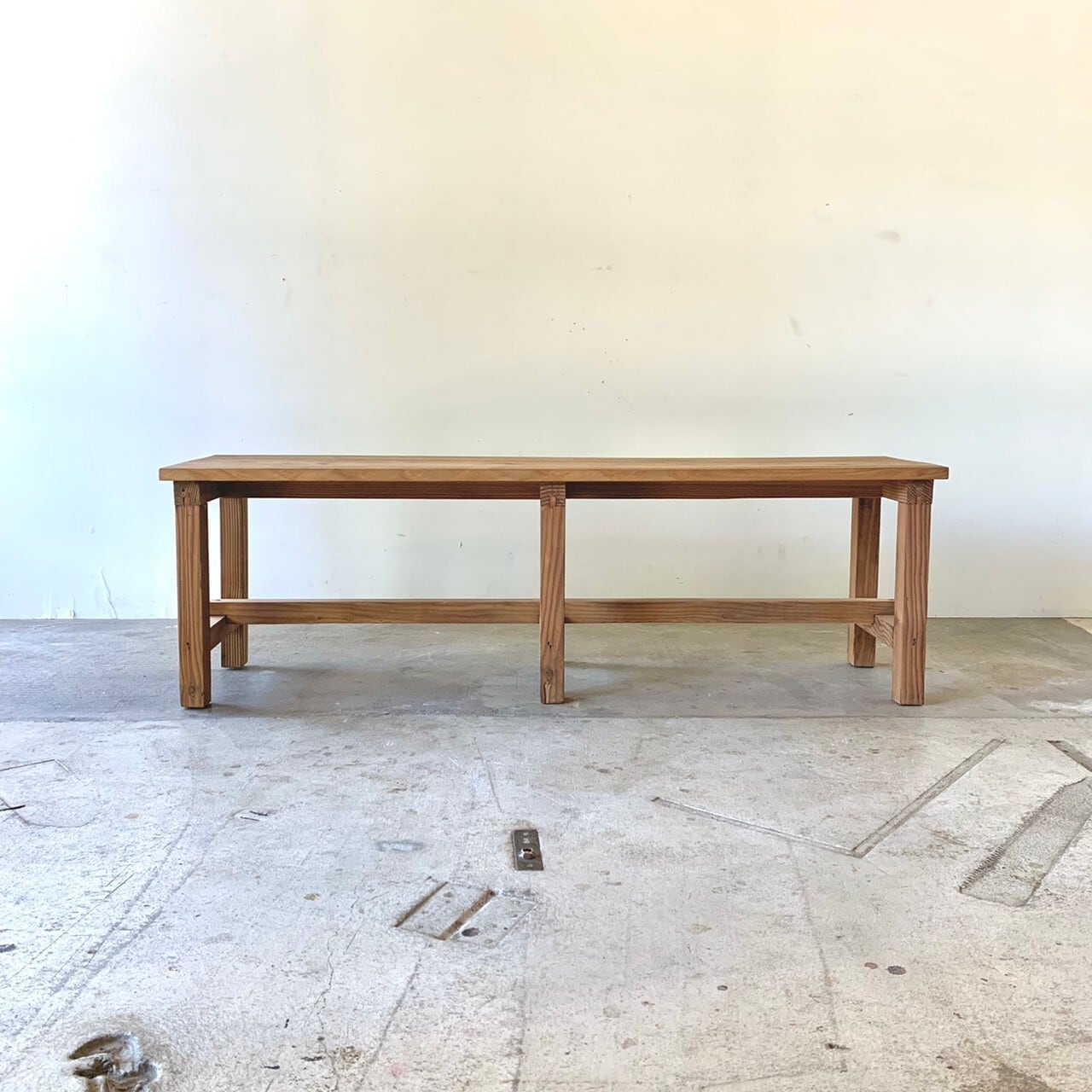 ベンチ　ローテーブル　古家具　0526