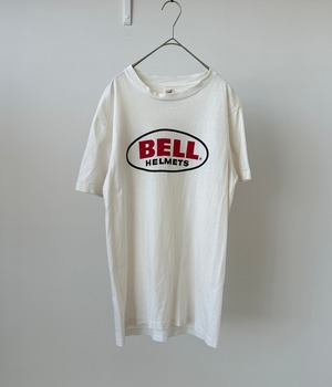 -BELL HELMETS- Vintage 70-80s M Print T-Shirt made in USA
