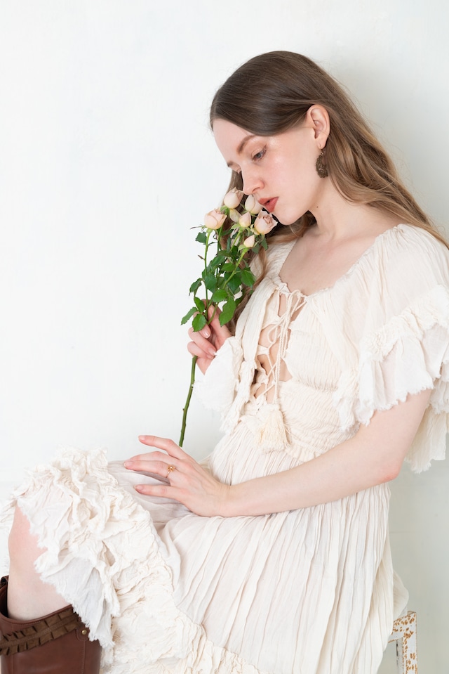 Clair de Femme （クレール・ド・ファム）女性の光／オーガニックコットンワンピース（キッズ着用可）