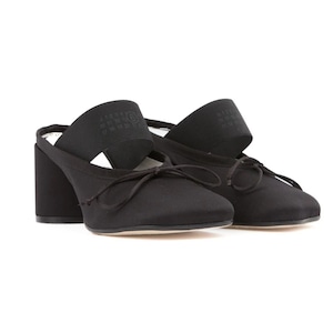 MM6　SATIN SHOES　BLACK