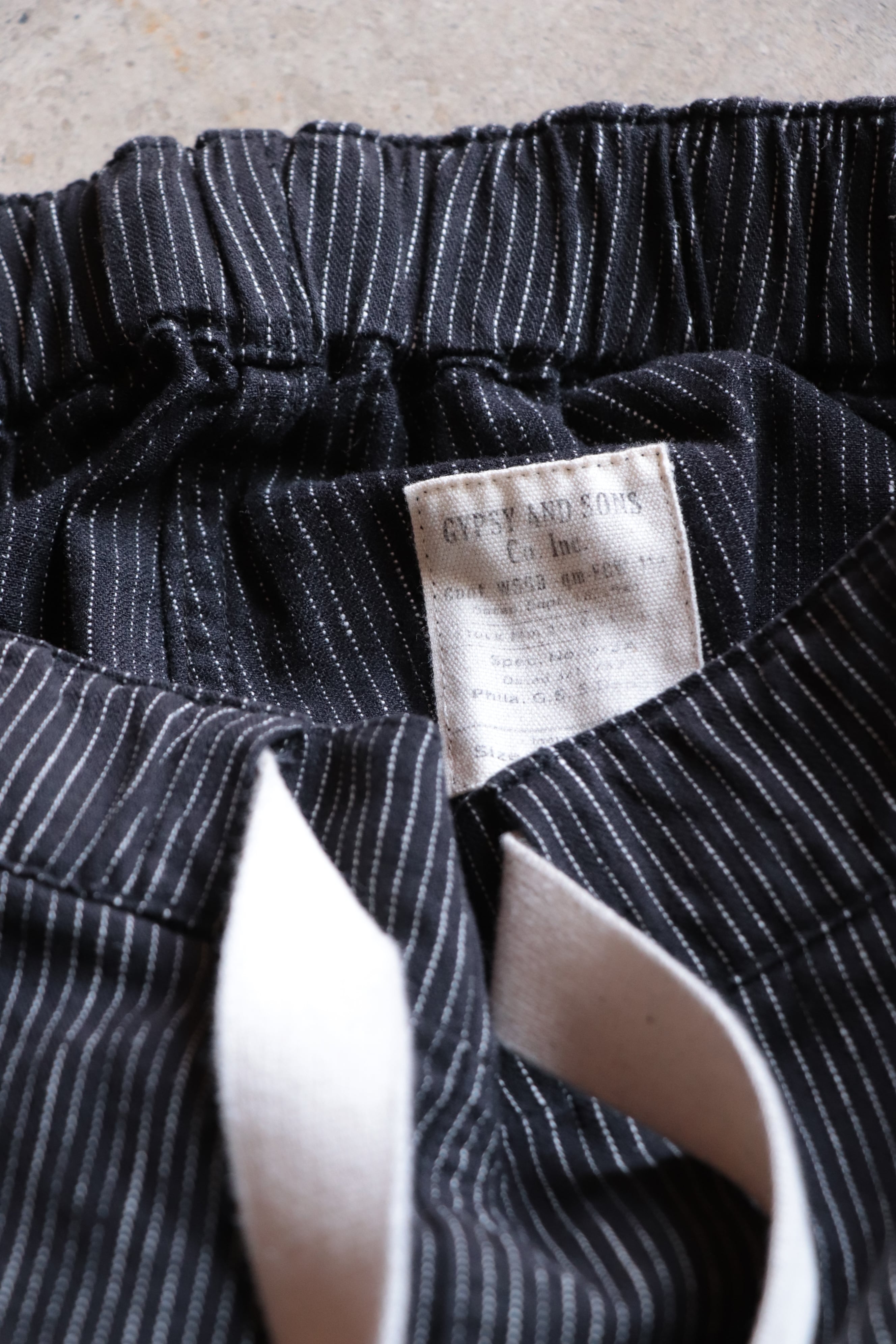 GYPSY & SONS/ジプシーアンドサンズ FIELD OVER PANTS STRIPE
