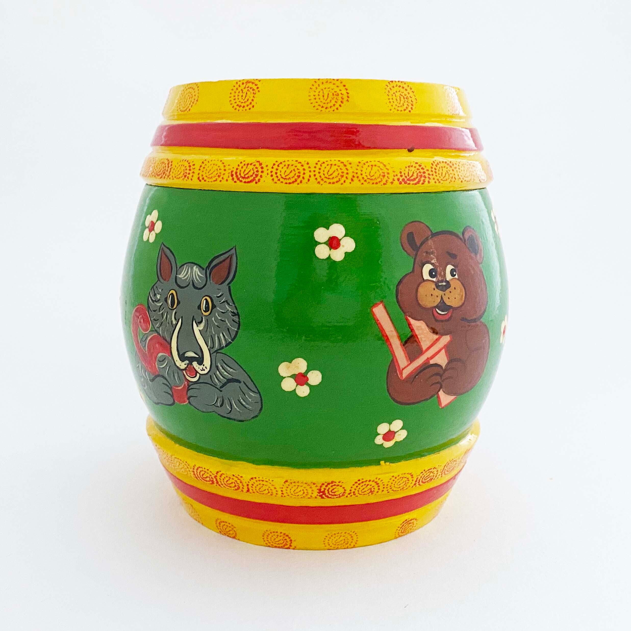 ホフロマ産 知育木地玩具 / おだんごパン(動物&パン40個入り)