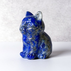 ラピスラズリ ねこ02 * Lapis Lazuli * 天然石