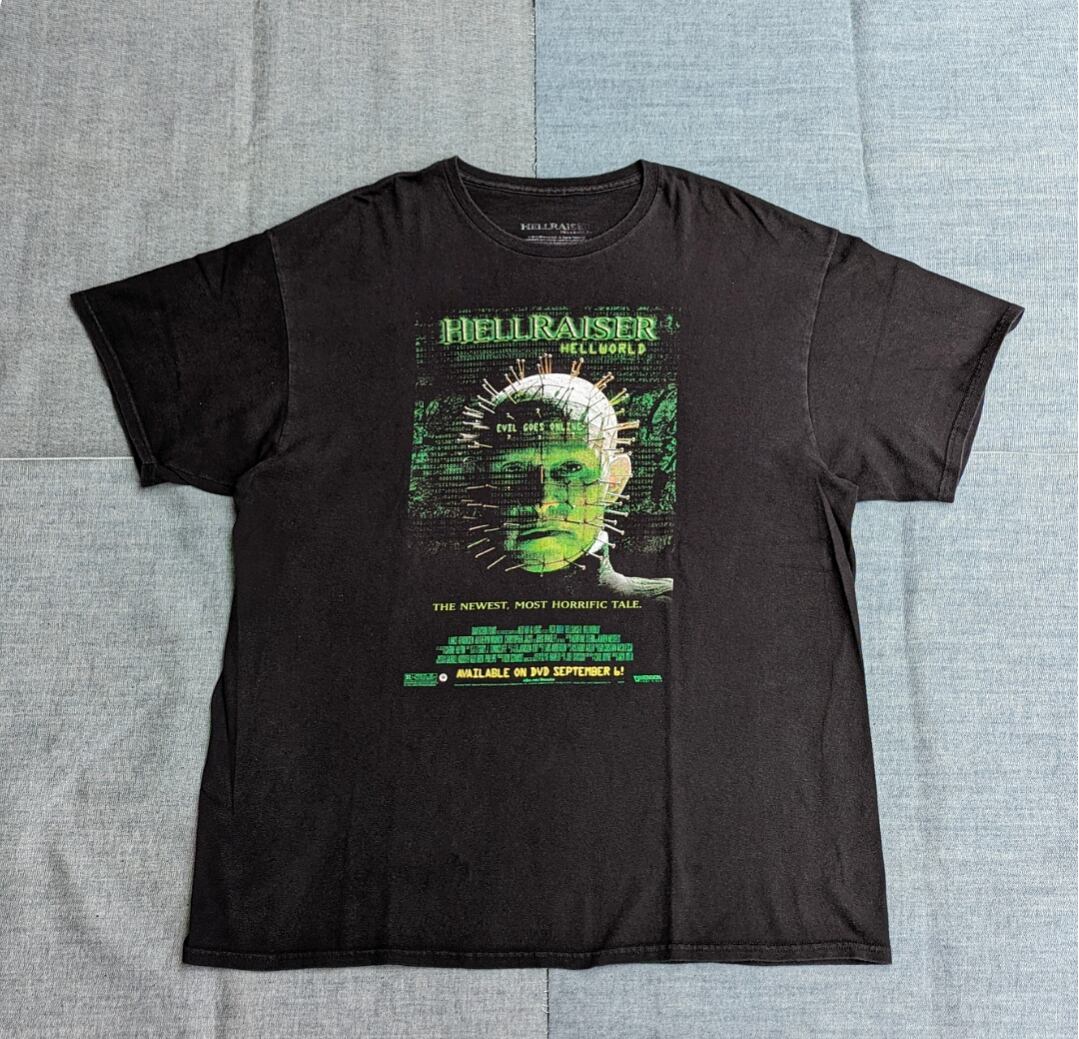 hellraiser hellword movie tee 小岩店