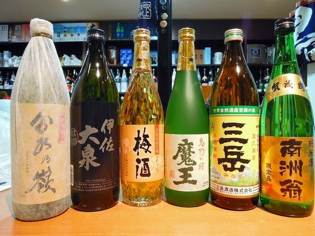 魔王・三岳・純米酒 他 お正月に・・銘酒6本セット