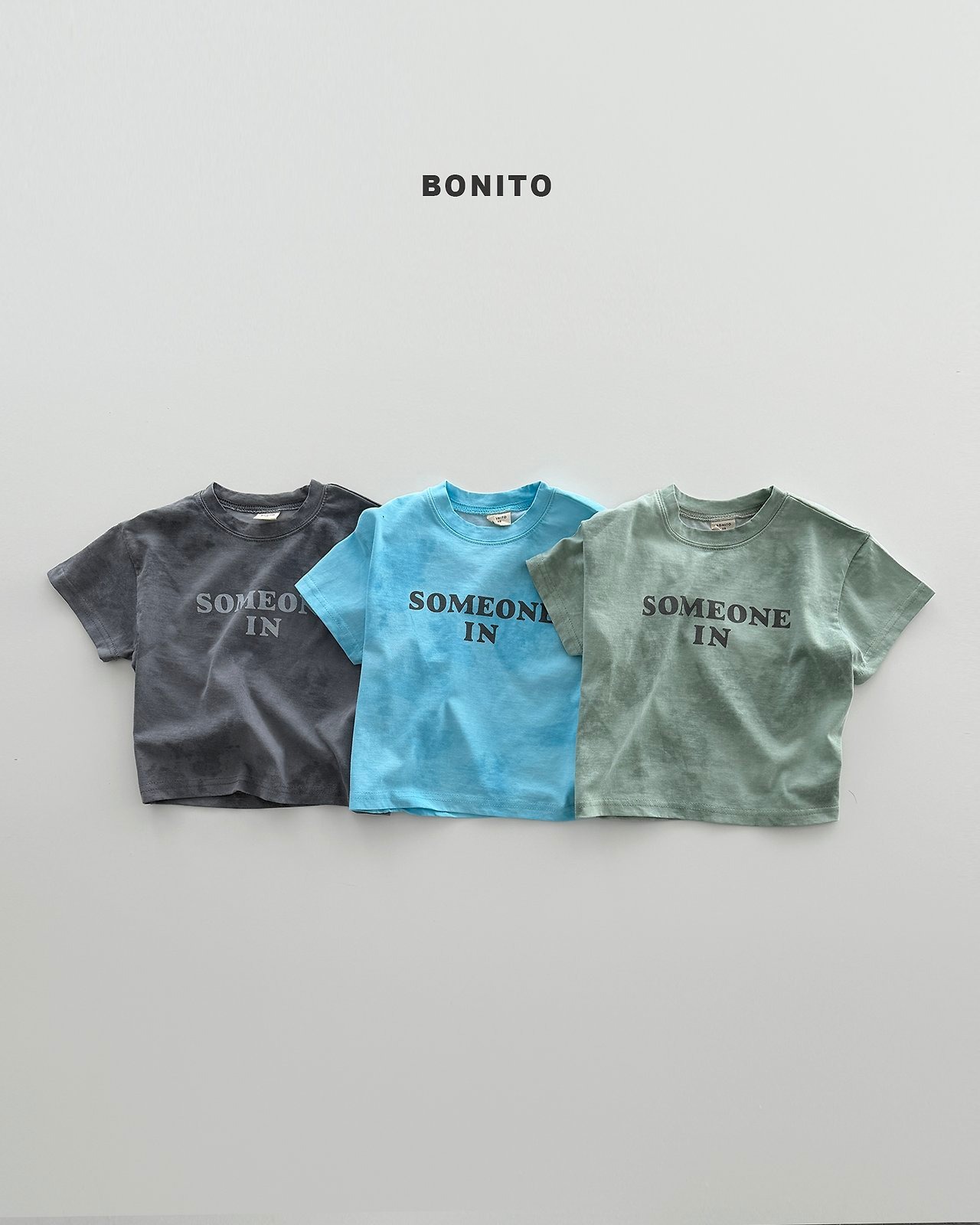 [BONITO] Water-dyed Tee / [보니토] 물나염티