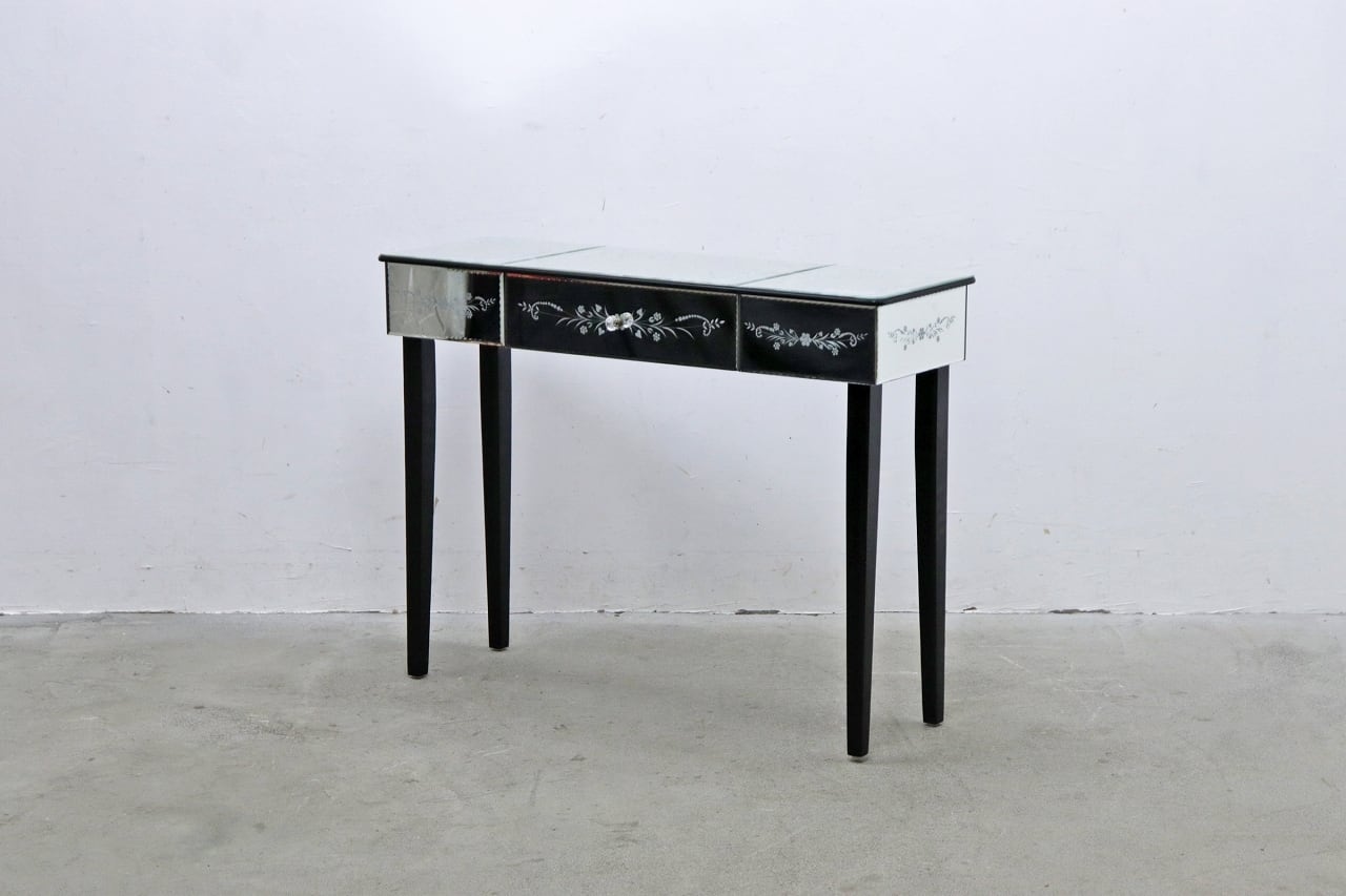 LAURA ASHLEY ローラアシュレイ ミラー 鏡面 コンソール ドレッサー