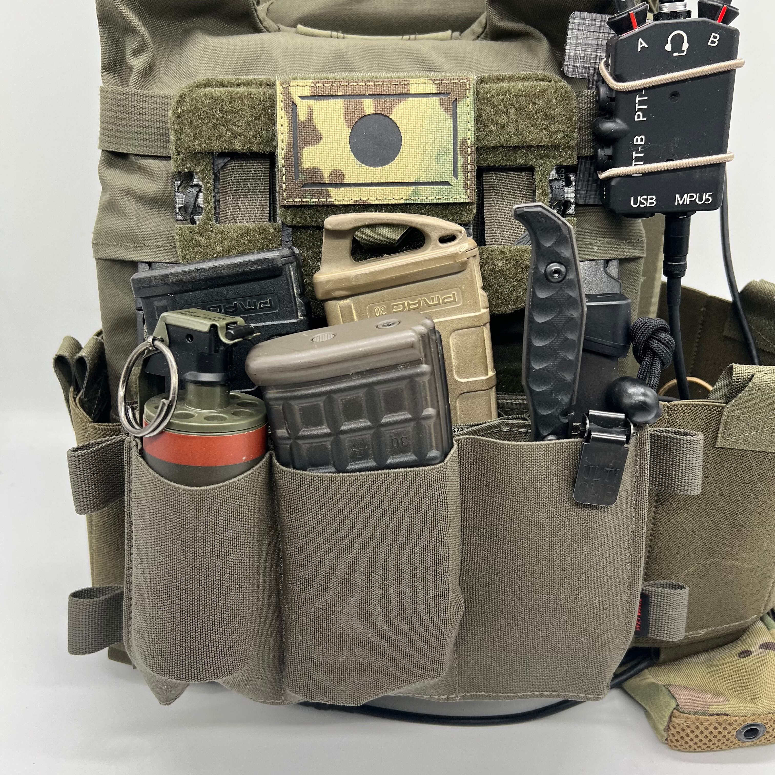 WETWRX NANO Micro Chest Rig Placard マイクロ チェストリグ プラ