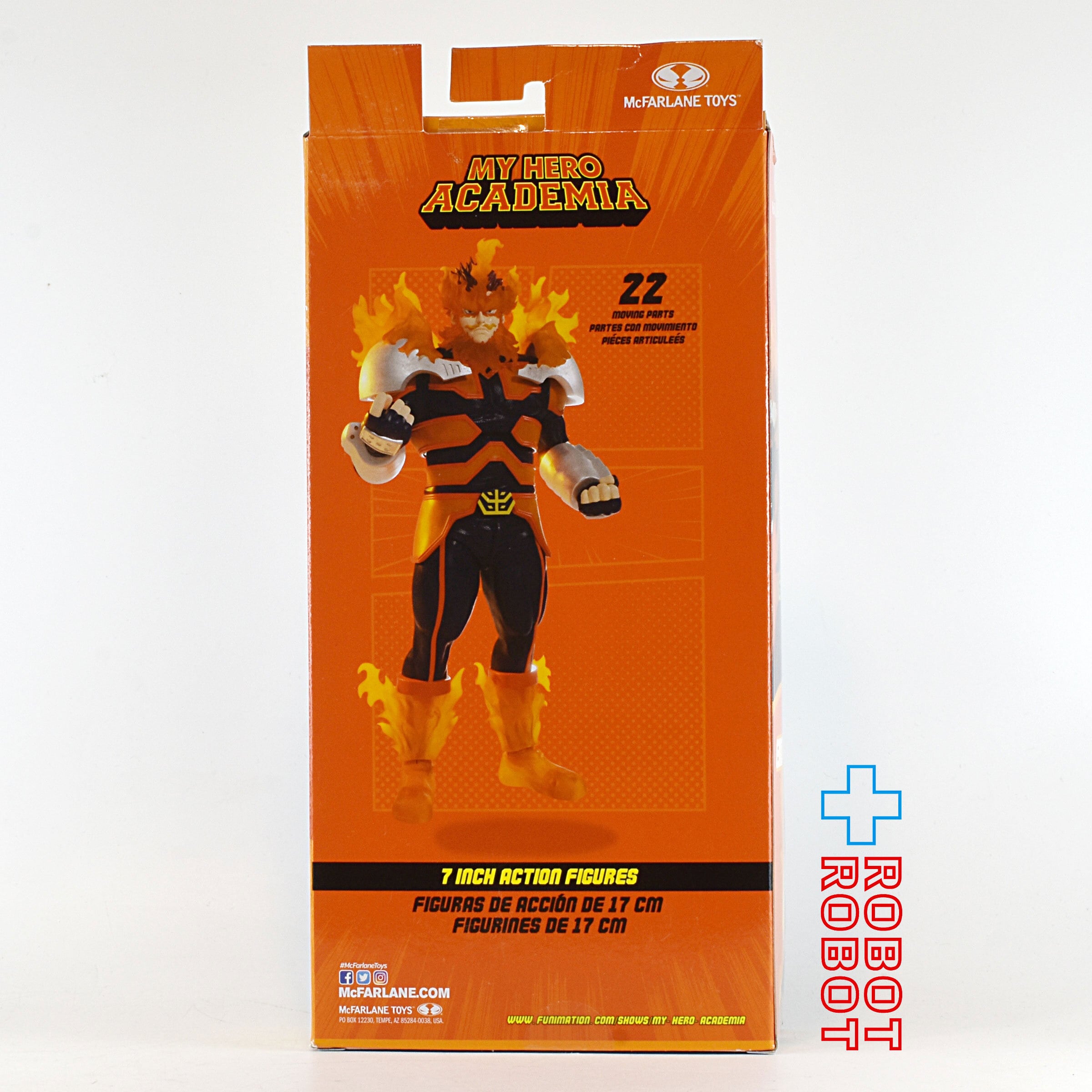 マクファーレントイズ　僕のヒーローアカデミア　エンデヴァー フィギュア マクファーレン・トイズ 僕のヒーローアカデミア エンデヴァー 7インチ