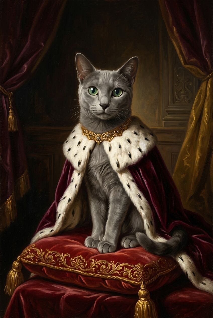 猫（デボンレックス）の花に囲まれた油絵風アート A3額装インテリア壁掛け 猫（デボンレックス）の花に囲まれた油絵風アート A3額装インテリア