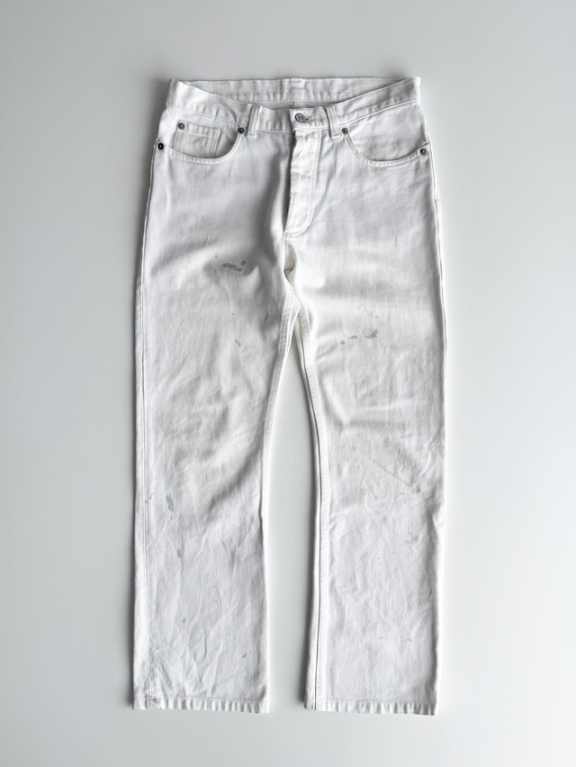 SS1999 HELMUT LANG PAINT DENIM PANT