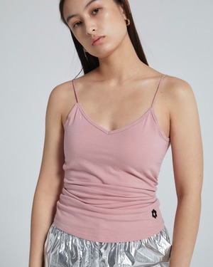 SELENAHELIOS×null. Flower CAMI(PINK)