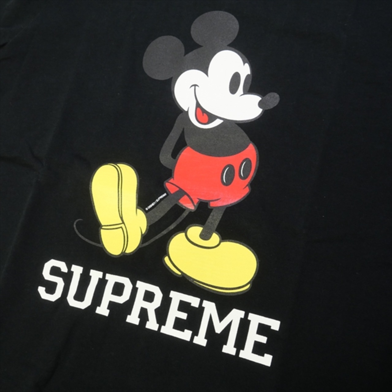 Size【L】 SUPREME シュプリーム ×Disney 09AW Mickey Tee Tシャツ 黒 