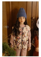 オーレン / oren / フロレットダンブルベスト / 韓国子供服 / キッズ / 26winter〖取寄〗*S~XL*