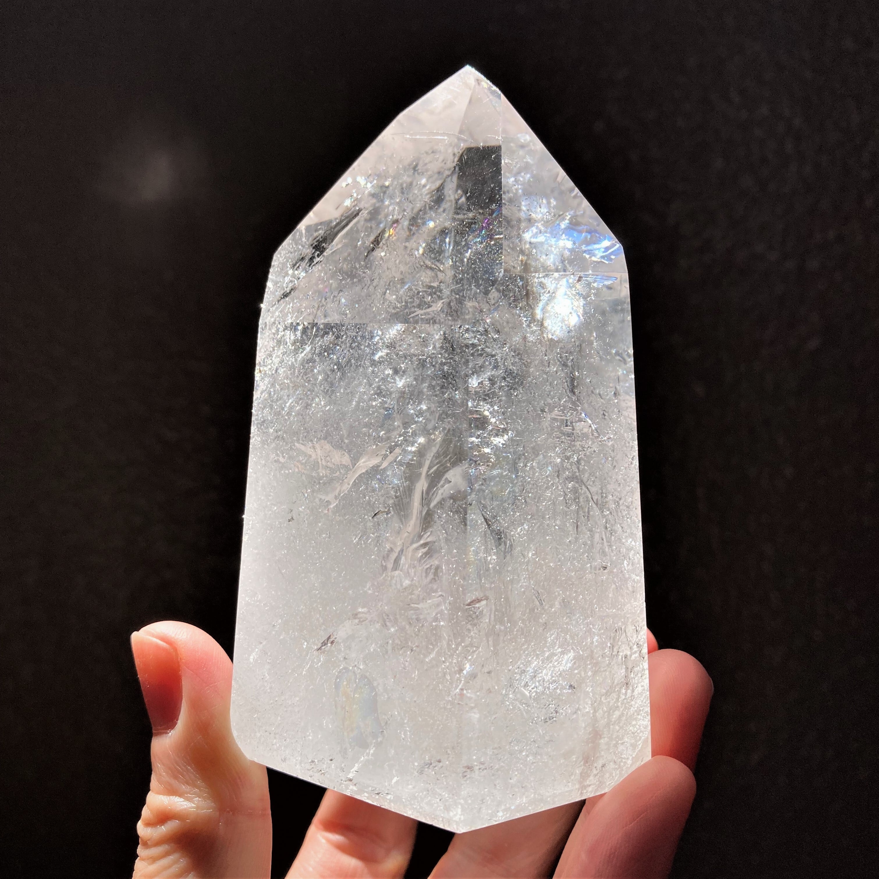 ブラジル・バイーア・アレグリ産 レムリアン水晶ポリッシュポイント