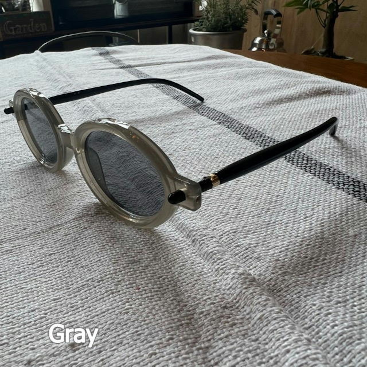 TOPANGA Accessory Bicolor oval Sunglasses 5Color バイカラーオーバルサングラス 5色 サングラス オーバル プレゼント