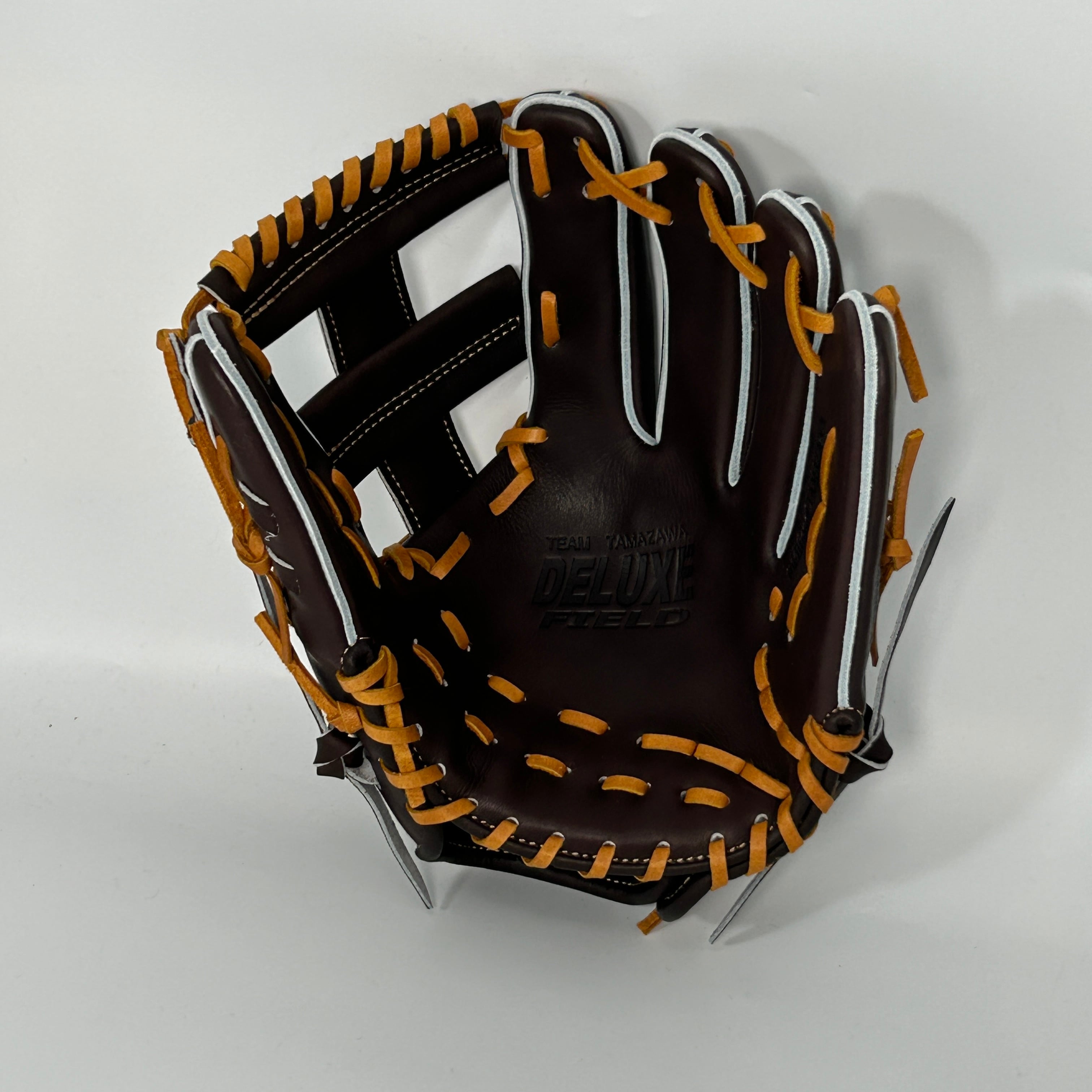 【硬式】玉澤 内野手用グローブ TUG-05DX型 本体:Dブラウン 紐:タン|タマザワ_04