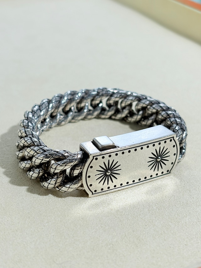 Intrecciato Woven ID Bracelet -BOTTEGA VENETA-