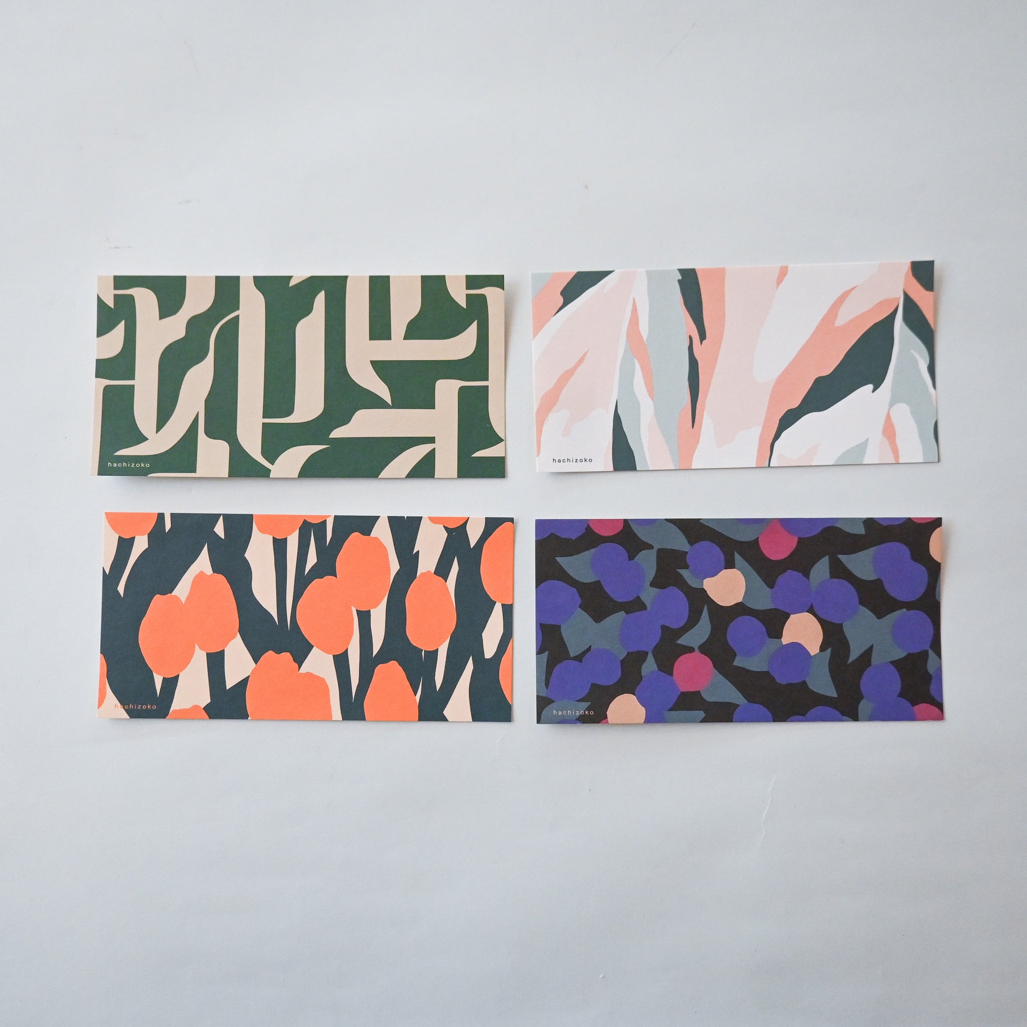 一筆箋（4種セット） | hachizoko
