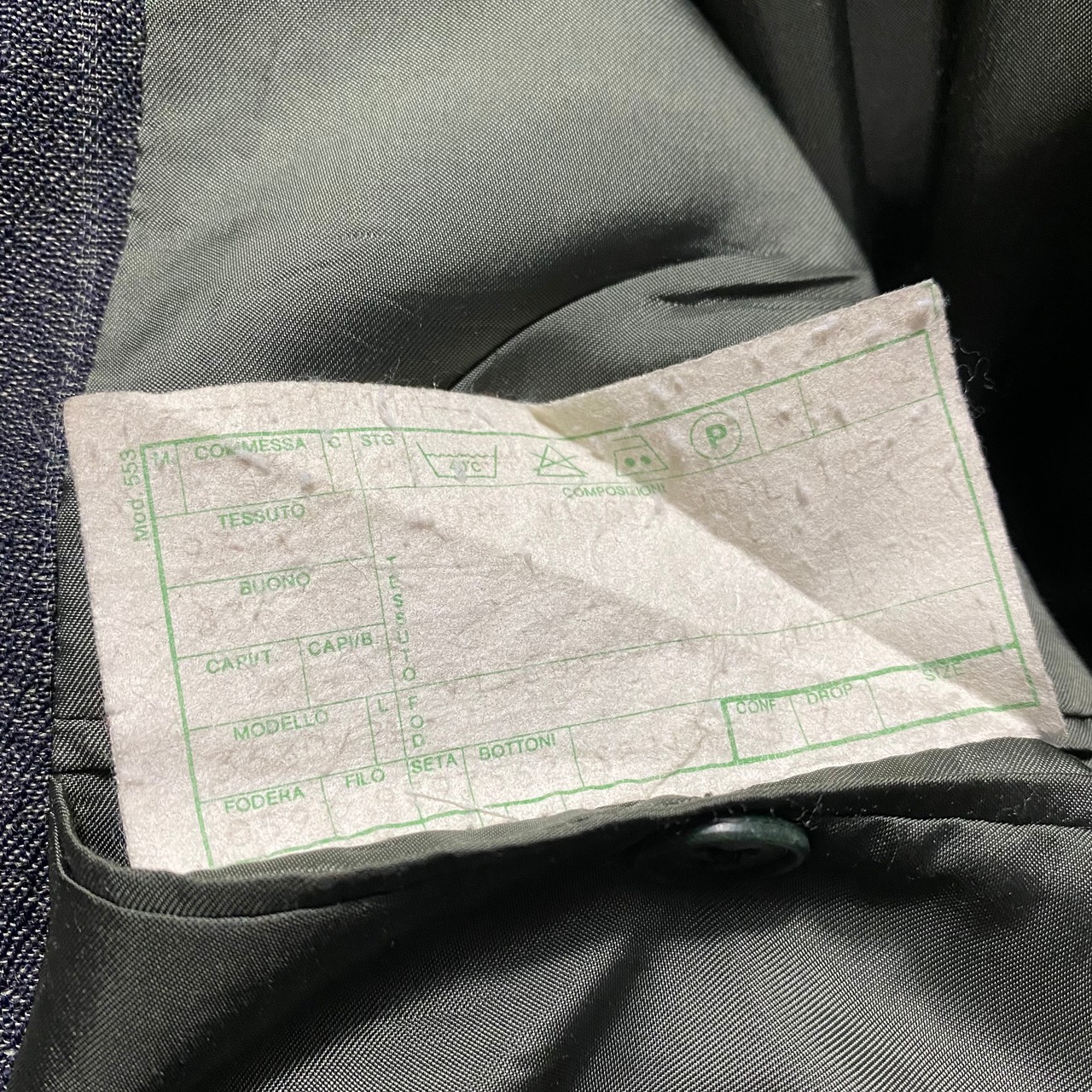 vintage GIORGIO ARMANI × SAKS FIFTH AVENUE suite set-up