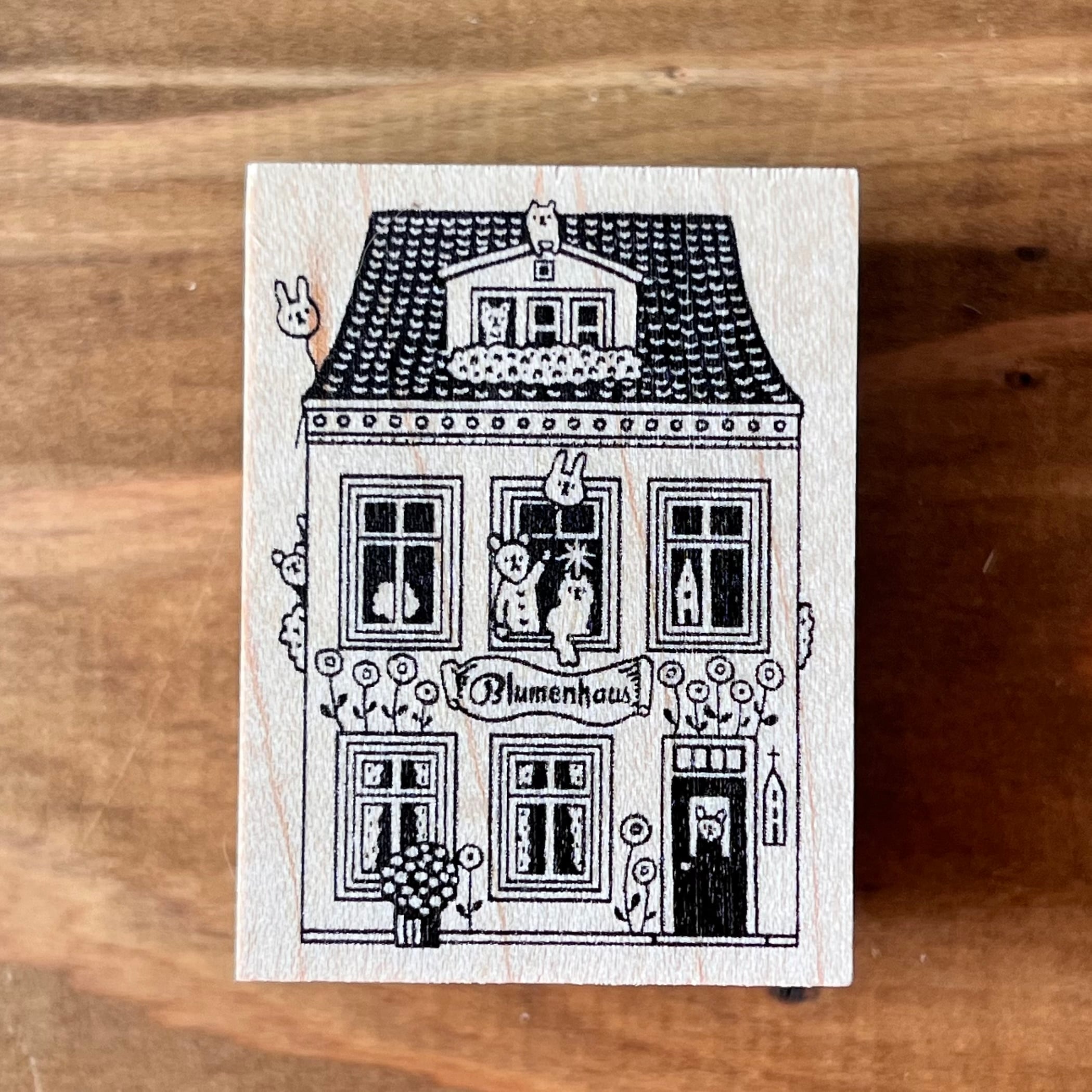 お花の家のはんこ