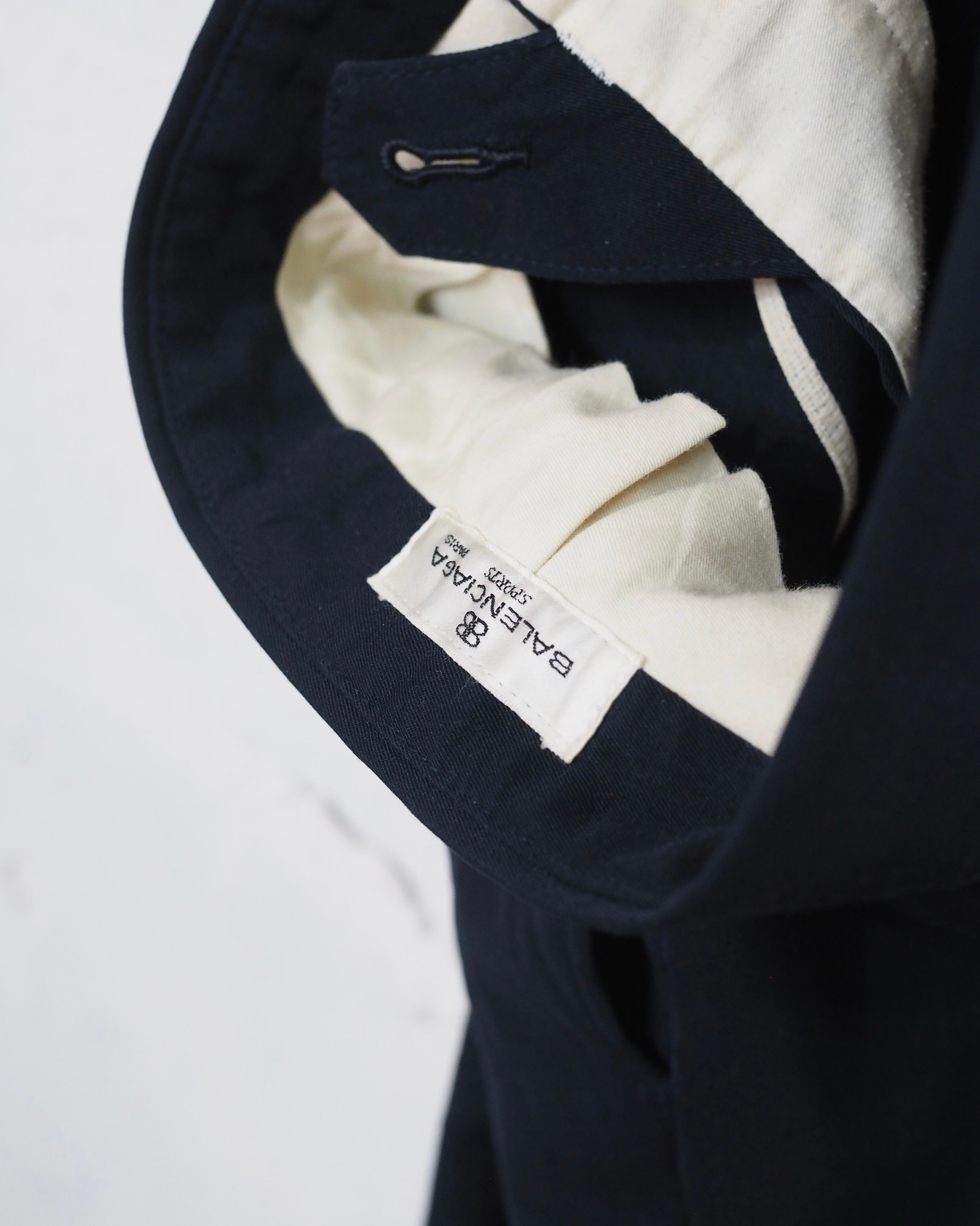 BALENCIAGA poly 2-pleats slacks | PULP VINTAGE ONLINE
