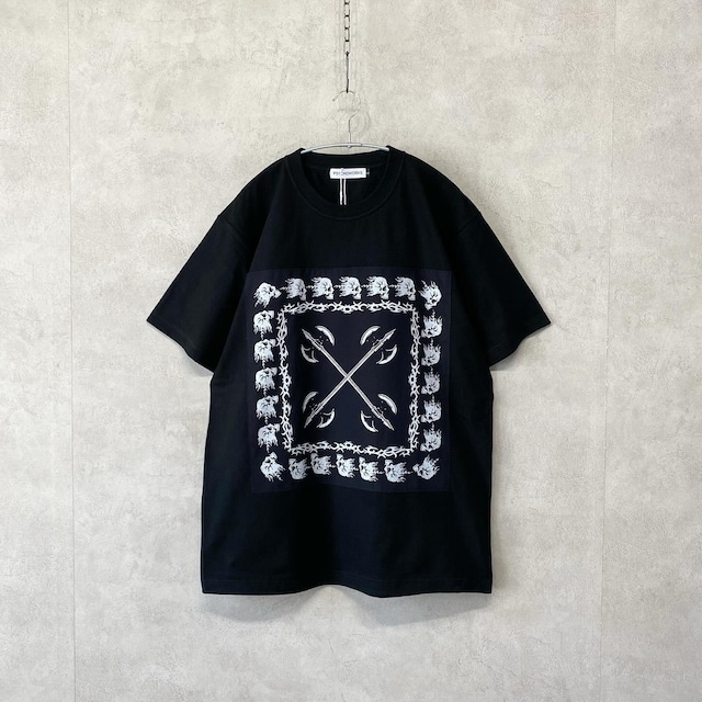 SKULL BANDANA T-shirt【PsychoWorks】