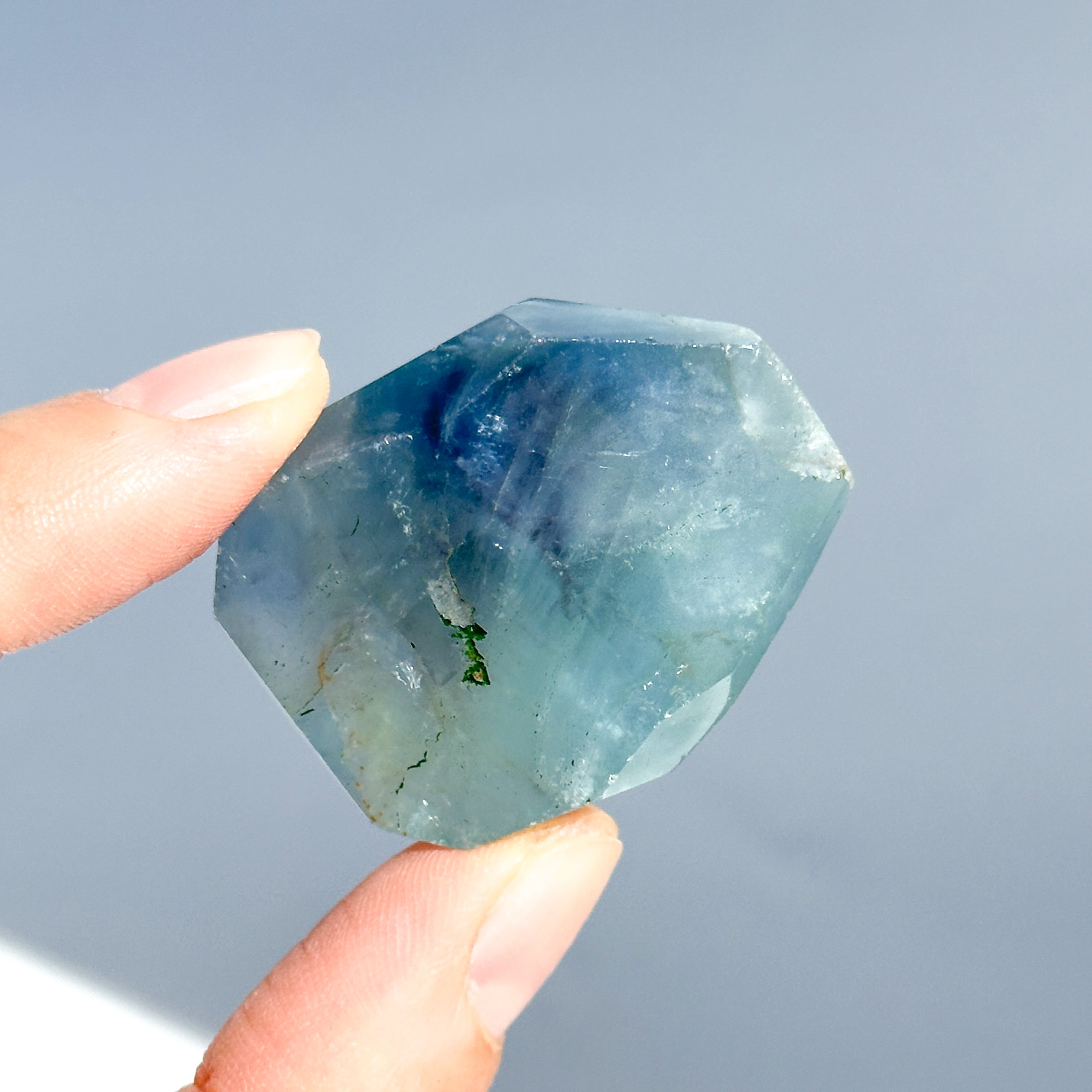 ブルーフローライト フリーフォーム 22◇ Fluorite ◇天然石・鉱物