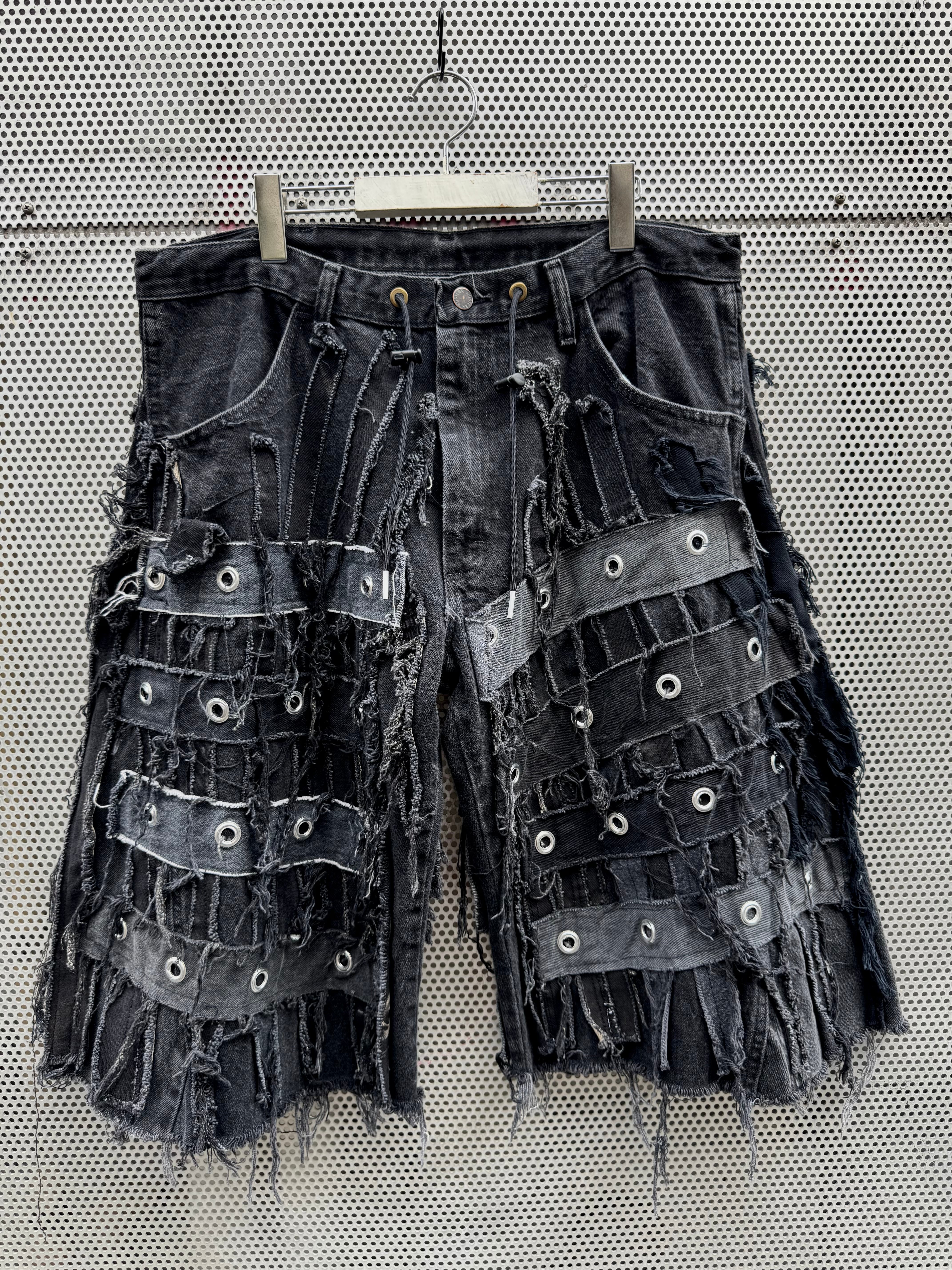 メンズ バギーパンツ buggy pants リメイク 世界で一つのデザイン