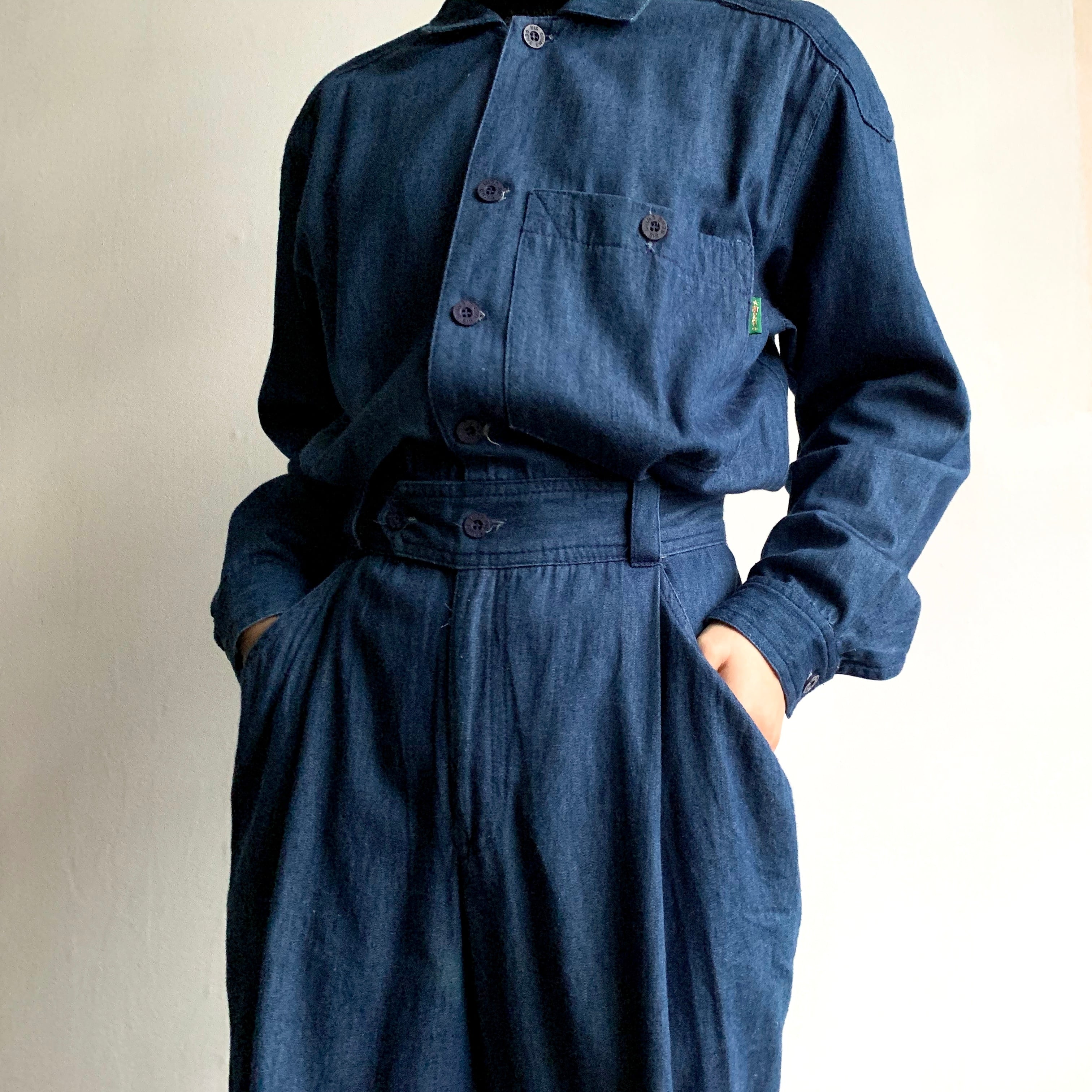 新品☆ワンティースプーン☆chambray Cali Jumpsuit