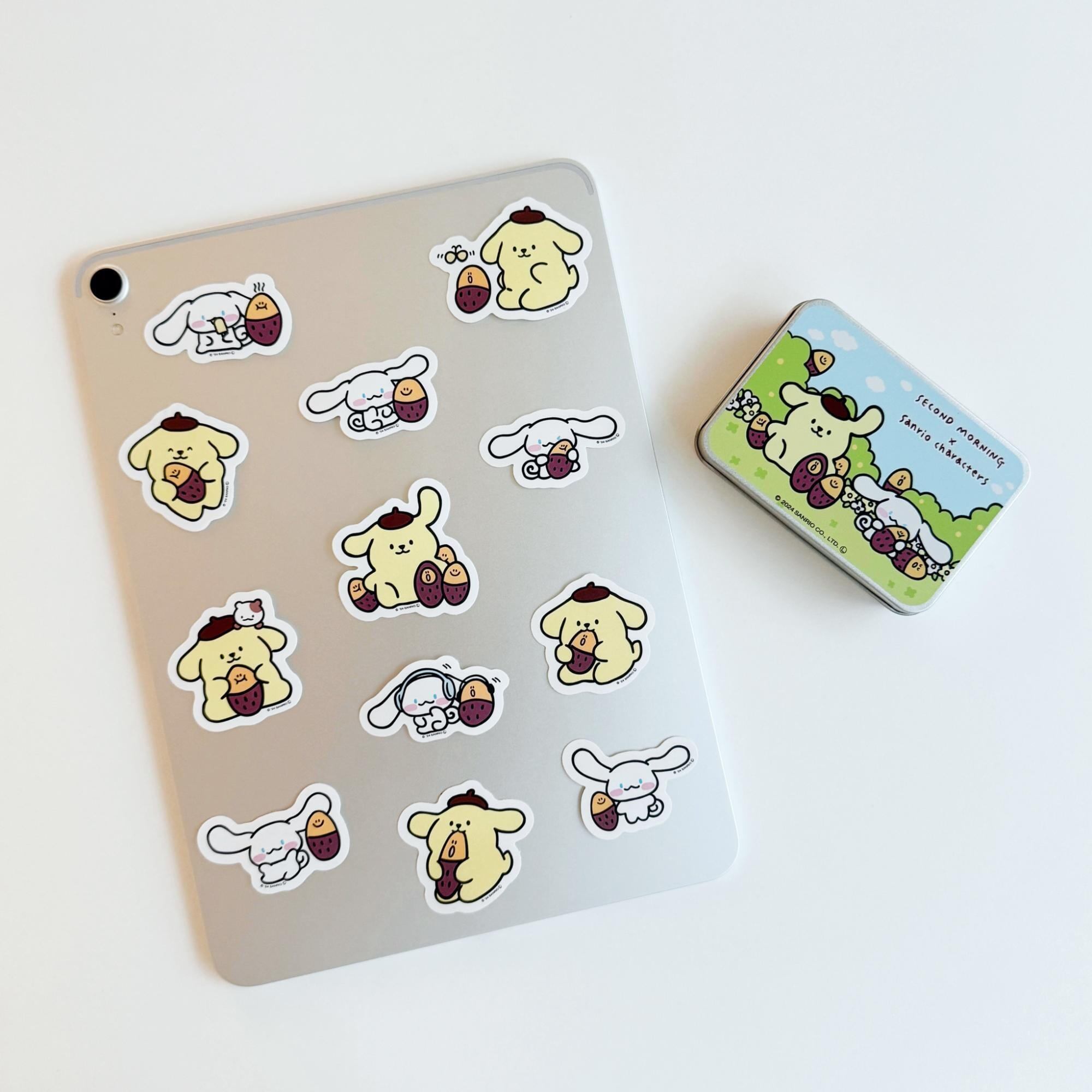 second morning × sanrio characters] 缶ケース付き リムーバブル