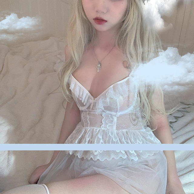 [2color] Antique doll lingerie #L09