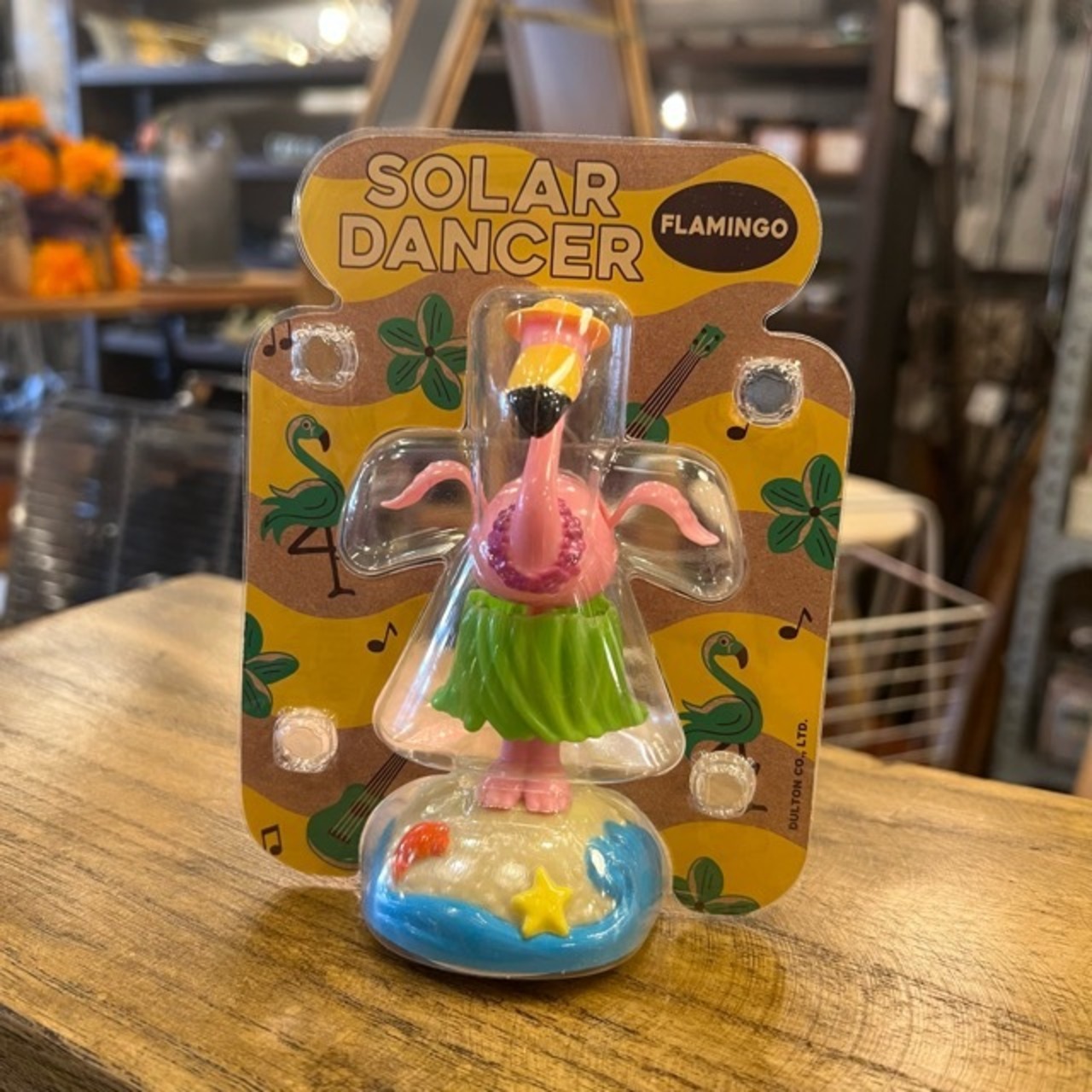 SOLAR DANCER FLAMINGO 　ソーラーダンサーフラミンゴ　オブジェ　ソーラー　フラミンゴ　ダンシング