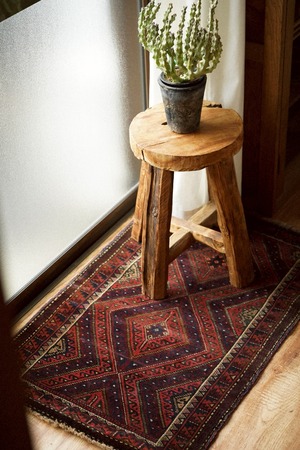 2168-Vintage Mashwani rug